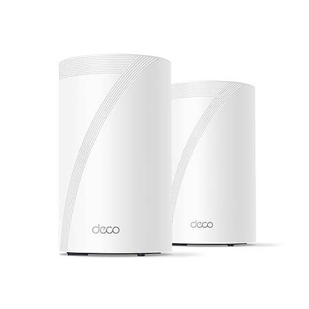 TP-Link Deco Pro WB22000 Tri-Band Wi-Fi 7 Whole Home Mesh System, 2-Pack $228