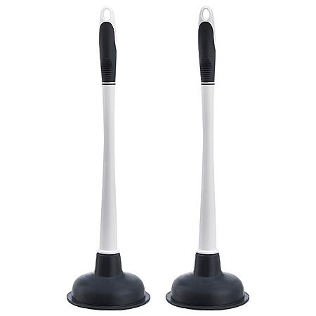 Amazon Basics Sturdy Sink Plungers with Strong Suction, 2-Pack $8.5