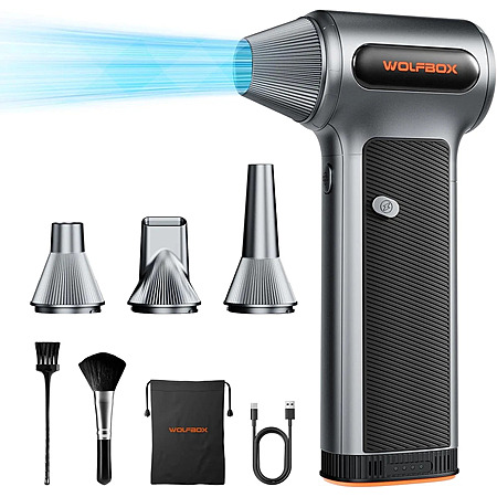 Open Box: WOLFBOX MF200 Compressed Air Duster $60 + Free S&H