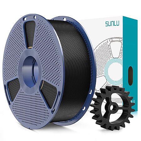 Amazon Buy SUNLU PLA+2.0 3D Printer Filament, Black, 1KG $14.99, get SUNLU PC-ABS Hybrid 3D Filament 1.75mm,1KG (Black) free