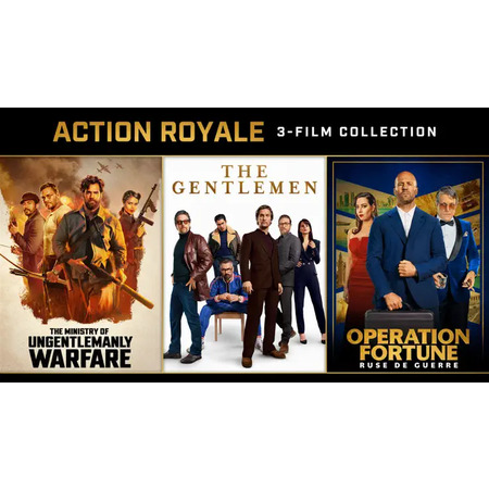 Action Royale: 3-Film Collection by Guy Ritchie (Digital 4K Films) $10