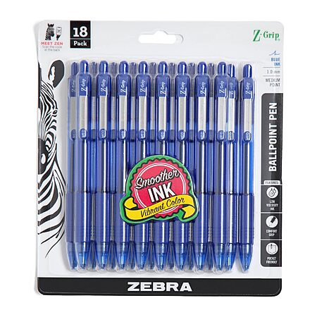 Zebra Pen 18-Pack for $6.99!