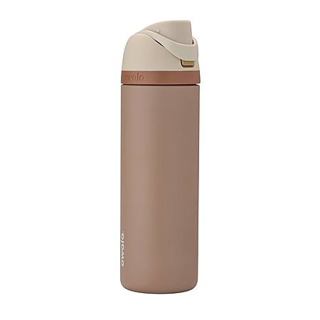 24oz Owala FreeSip Stainless Steel Water Bottle (Brown Sugar) $19.99 + Free Shipping