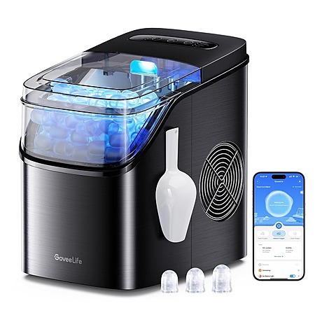 GoveeLife 2L Self-Cleaning Smart Countertop Adjustable Ice Cube Maker (26-lbs/24Hrs) $98.30 + Free Shipping