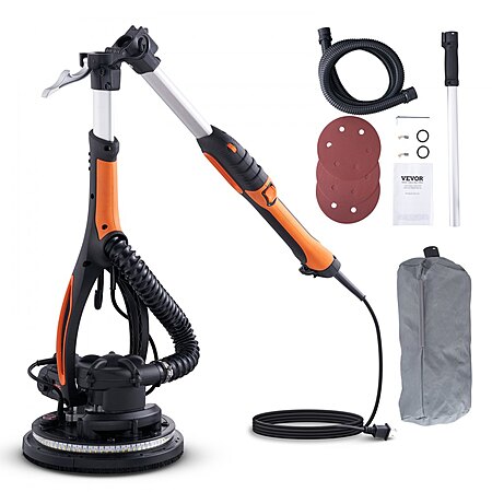 VEVOR 900W Drywall Sander Power Tool w/ 12 Sanding Pads 58.80 + Free Shipping