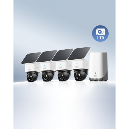 Eufy SoloCam S340 (4-Cam Pack) + HomeBase S380 + 1TB Hard Drive $600 + Free Shipping (3 replies)