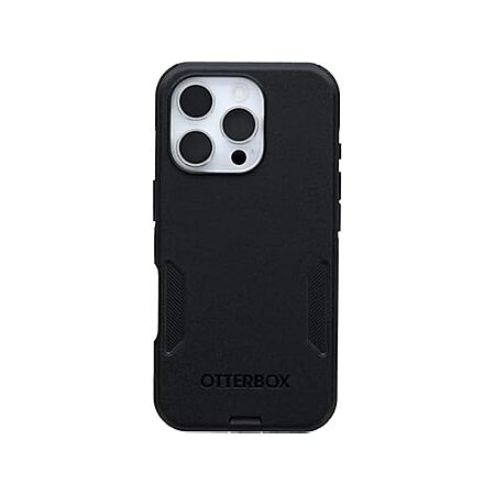 Smartphone Cases: OtterBox iPhone 16 Pro Commuter Series Case (Black) $5 & More + Free S&H w/ Prime