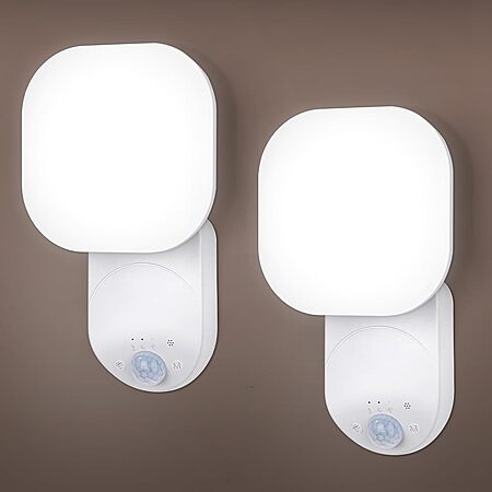 2-Pack Yochoice Rechargeable Dimmable Magnetic Motion LED Wall Lights $10 + Free Shipping w/ Prime