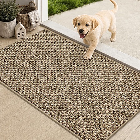 COSY HOMEER 17"x30" Non-Slip Door Mat Entryway Rug (Various Colors) $8 + Free Shipping w/ Prime