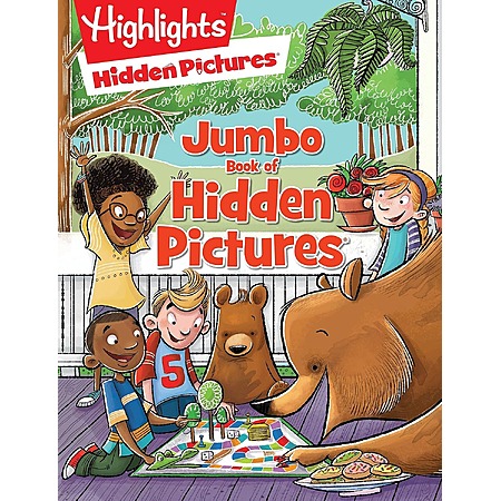 Highlights Jumbo Book of Hidden Pictures: Puzzle Activity Book for Kids $5.31 & More + Free Shipping w/ Prime