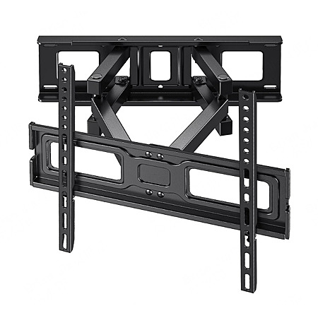 MountFTV Full Motion TV Wall Mount Bracket for 26-65" TVs (Up to 110 lbs) $17 + Free Shipping w/ Walmart+ or $35+