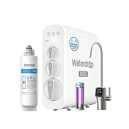 Waterdrop G3P800 Reverse Osmosis Water Filter System w/ Extra N1CF Filter $690.64 + Free Shipping