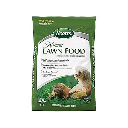 29.1-lb Scotts Natural Lawn Food Fertilizer (Covers 4,000 Sq. Ft.) $26 & More + Free S&H w/ Prime