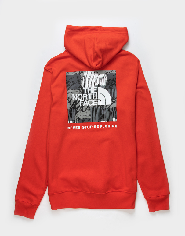 Tillys BOGO Free Select The North Face Clothing Men s Box NSE Hoodie Red S M XXL 2 for 45.97 More Free Shipping 59