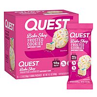 8-Count Quest Nutrition Bake Shop Frosted Cookies (Birthday Cake) $13.33 w/ S&S + Free Shipping w/ Prime or on $35+
