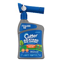 32-Oz Cutter Concentrate Backyard Insect Mosquito Control Spray Hose End Sprayer