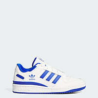 adidas Women's Forum Low Classic Shoes (Cloud White/Royal Blue/Cloud White)