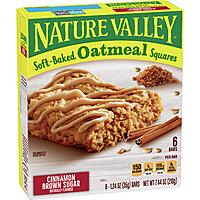 6-Count 1.24-Oz Nature Valley Soft-Baked Oatmeal Squares (Cinnamon Brown Sugar)
