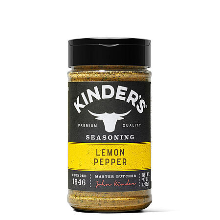 Sam's Club: 9.7-Oz Kinder's Lemon Pepper Seasoning $2.98, 10.25-Oz ...