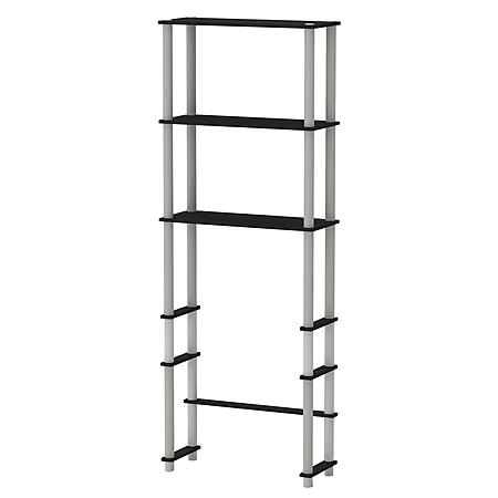 3-Tier Home Basics Over the Toilet Bathroom Organizer Shelf (2 Colors ...
