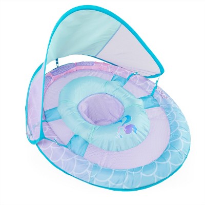 Swimways Baby Sun Canopy Spring Float w/ Hyper-Flate Valve (Mermaid) $7 ...