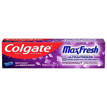 6.3-Oz Colgate Max Fresh Toothpaste + $4 Extrabucks Rewards 2 for $4.98 + Free Store Pickup at CVS