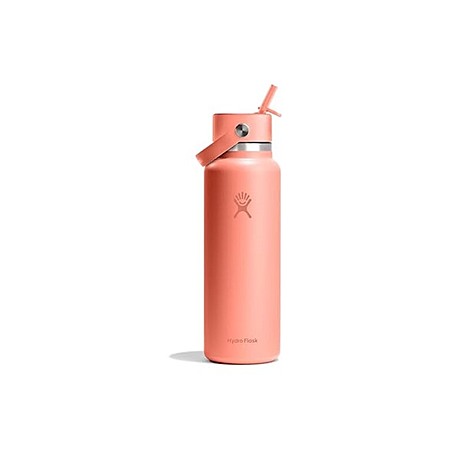 40-Ounce Hydro Flask Stainless Steel Insulated Waterbottle w/ Flex Straw (Sunglow) $17.99 + Free Shipping w/ Prime