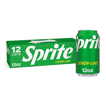 12-Pack 12-Oz Sprite Canned Soda $4.57 w/ S&S + Free Shipping w/ Prime or on $35+