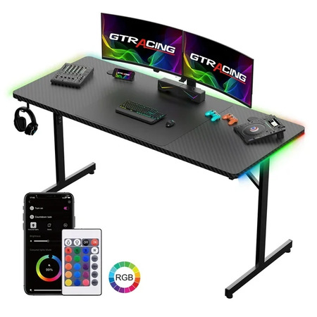Save Big on GTRACING RGB Gaming Desk!