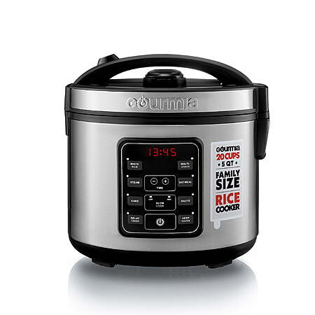 5-Quart Gourmia 8-Presets Rice Cooker & Steamer $63.99 + Free Shipping ...