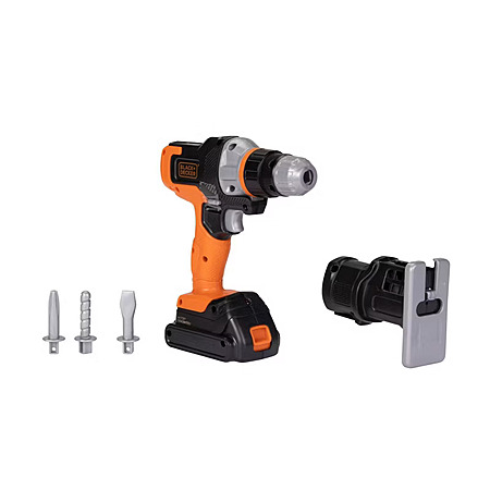 5-Piece Black + Decker Matrix Junior Power Drill Toy w/ Jigsaw Accessory $8 + Free Store Pickup