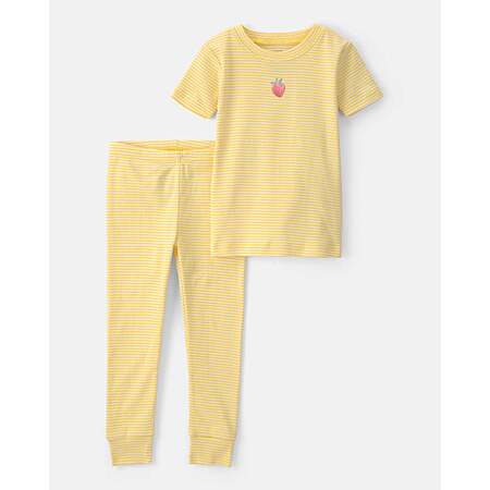 Carter's Kids' Clothing: 2-Pc Toddler Girls' Rib Snug Pajamas $3.60 & More + Free Pickup