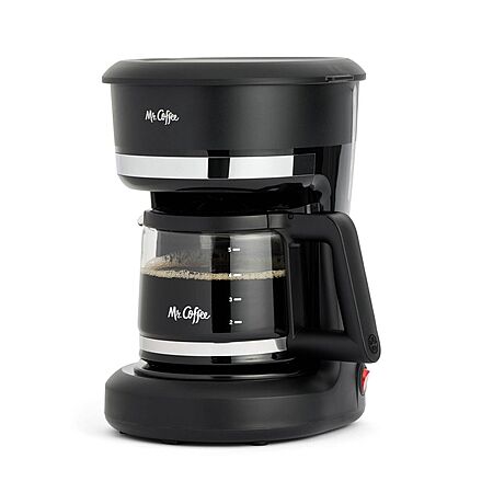 Mr. Coffee 5-Cup Switch Coffee Maker $16