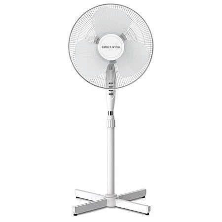 16" Cool Living Stand Fan (White) $20 + Free Pickup