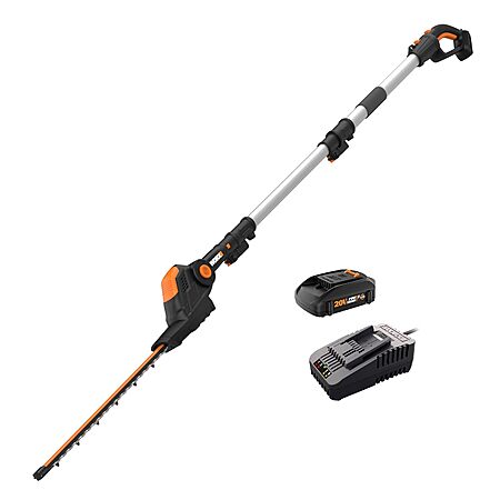 WORX WG252 20V 20" Cordless 2-in-1 Pole Hedge Trimmer $99.99 + Free Shipping