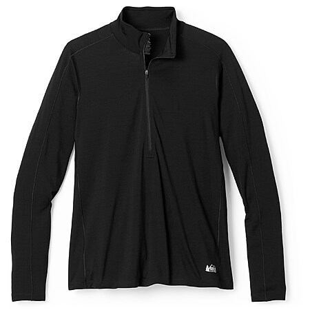 REI Co-op Merino 185 Men's Long-Sleeve Half-Zip Base Layer Top (3 Colors) $29.85 + Free Pickup