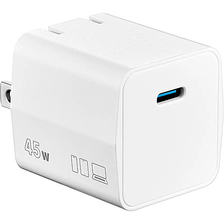 Insignia 45W USB-C Wall Charger (White) $9.99 + Free Shipping
