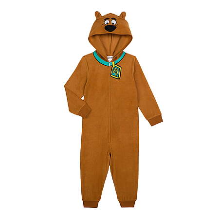 Character Boys' or Girls' Long Sleeve Hooded Blanket Sleeper (Sizes 4-12): Scooby-Doo, Minion, Spiderman & More $10.00 Each + Free Shipping w/ Walmart+ or on $35+