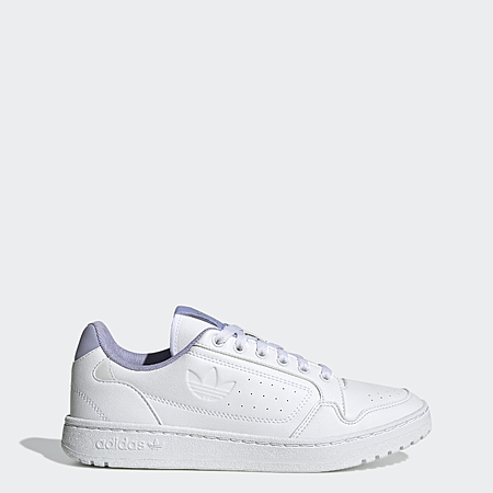 adidas Women's NY 90 W Sneakers: Cloud White/Dust Purple $22.80, Cloud White/Almost Yellow/Focus Olive $23.40