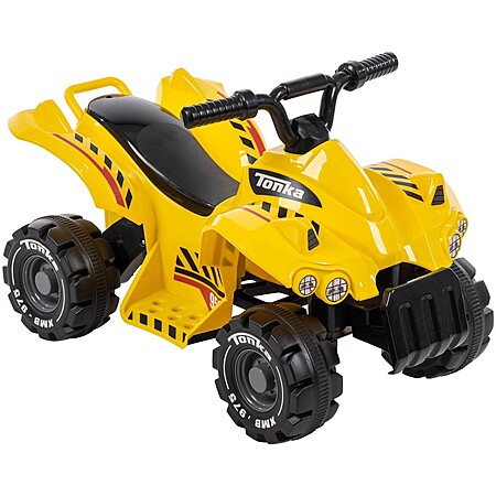 Huffy Tonka Truck Battery 6V Ride-On Quad (Yellow) $37.49 & More
