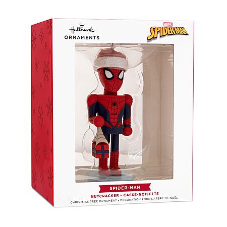 Hallmark Marvel Spider-Man Nutcracker Christmas Ornament $10 - 2025-12-15