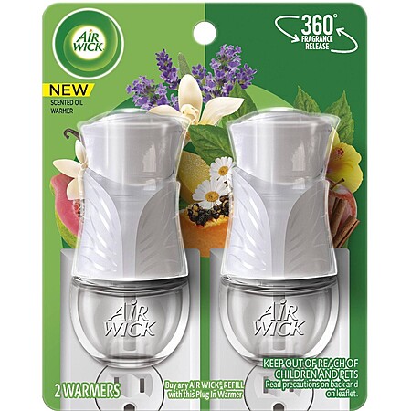 2 pk Air Wick Scented Oil Air Freshener - Warmer .99 AC $0.99