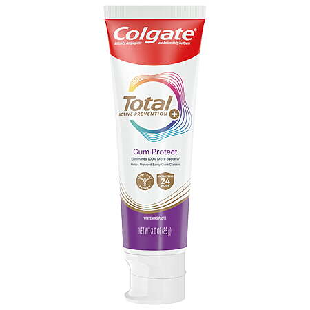 3-Oz Colgate Total Active Prevention Gum Protect Toothpaste + $5 Walmart Cash