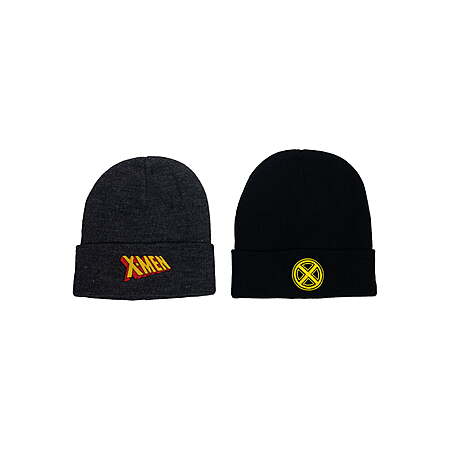 2-Pk Marvel X-Men Logo Adult Beanie Hats $2.25
