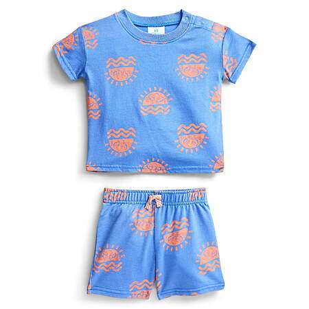 Baby Boys Allover Print Short Sleeve Tee and Shorts Set, 2-Piece $3.76+ Lion King, Mickey, Jurassic World