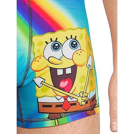 2-Pack SpongeBob SquarePants Men's Boxer Briefs, SMALL