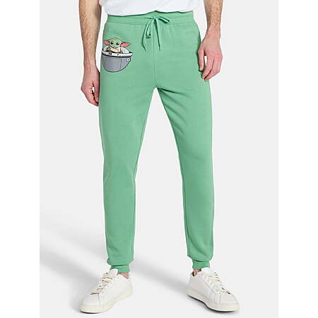 Star Wars Grogu Men's Knit Jogger Pants from