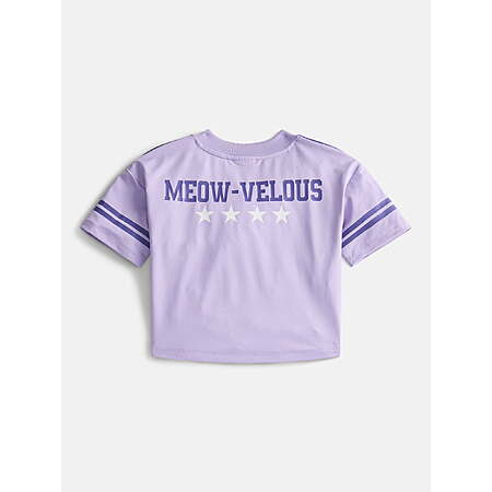 Toddler Girls Short Sleeve Graphic Jersey and Skirt Set, 2Piece $5.72+ Super Kitties, Stitch, Care Bears + more