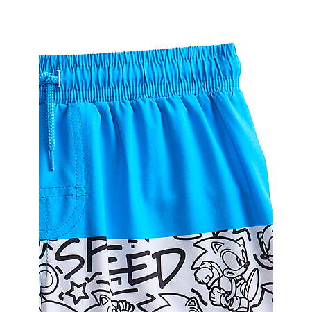 Boys Swim Trunks with UPF50 Sonic the Hedgehog $2.75 Size 10-12
