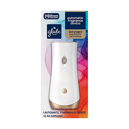 Glade Automatic Air Freshener Spray Dispenser Battery-Operated $1.99AC, 2-item Bundle